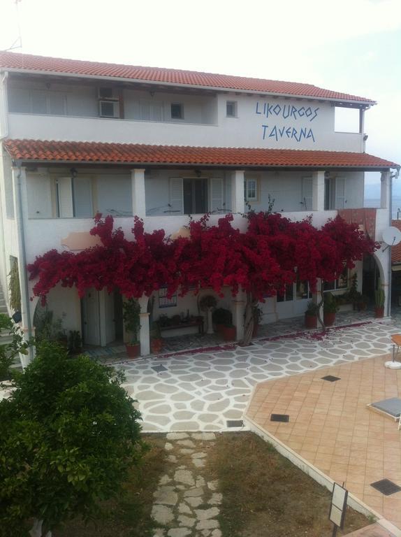 Likourgos Beach Kávos Екстериор снимка